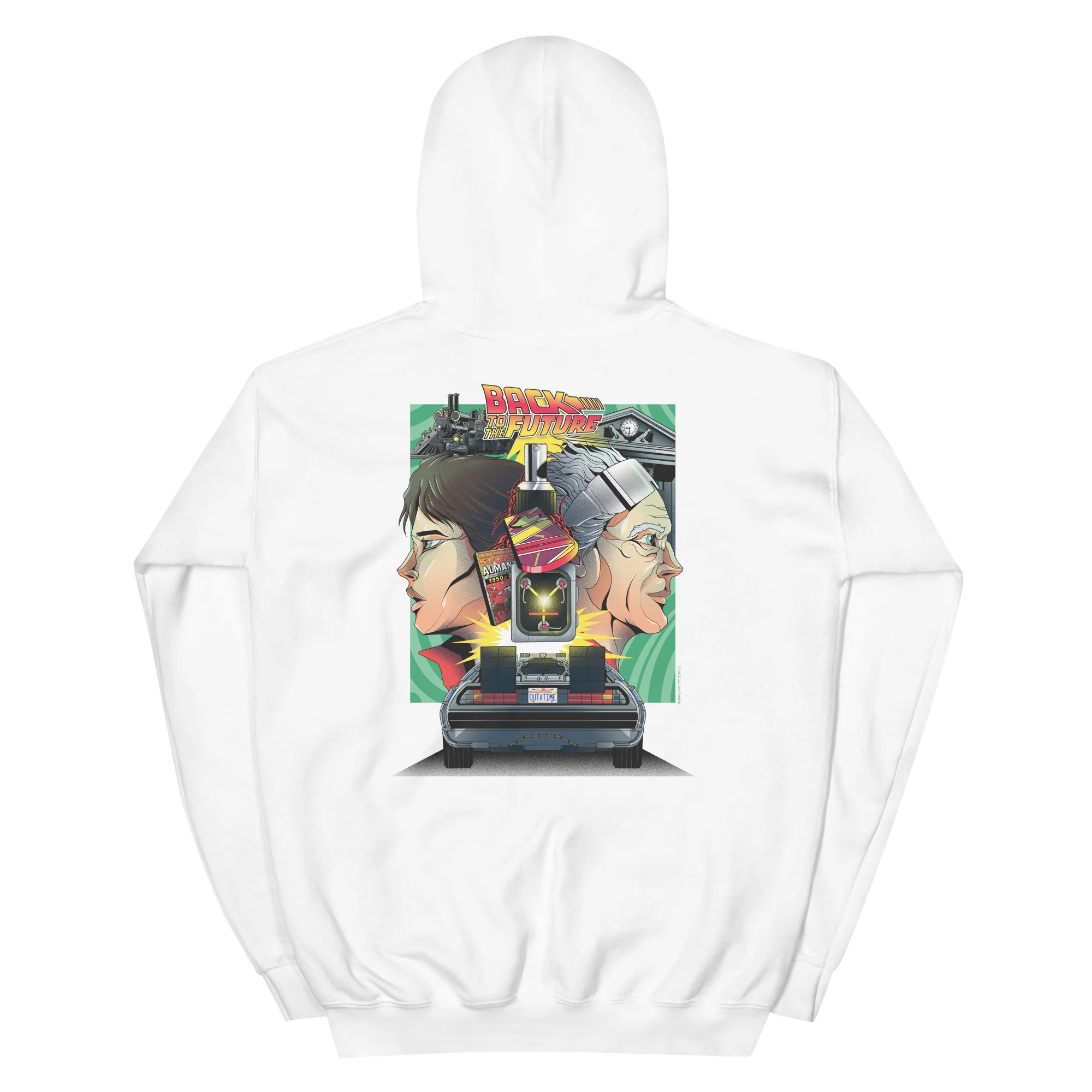 Back to the Future Illustration Hoodie - Image 6