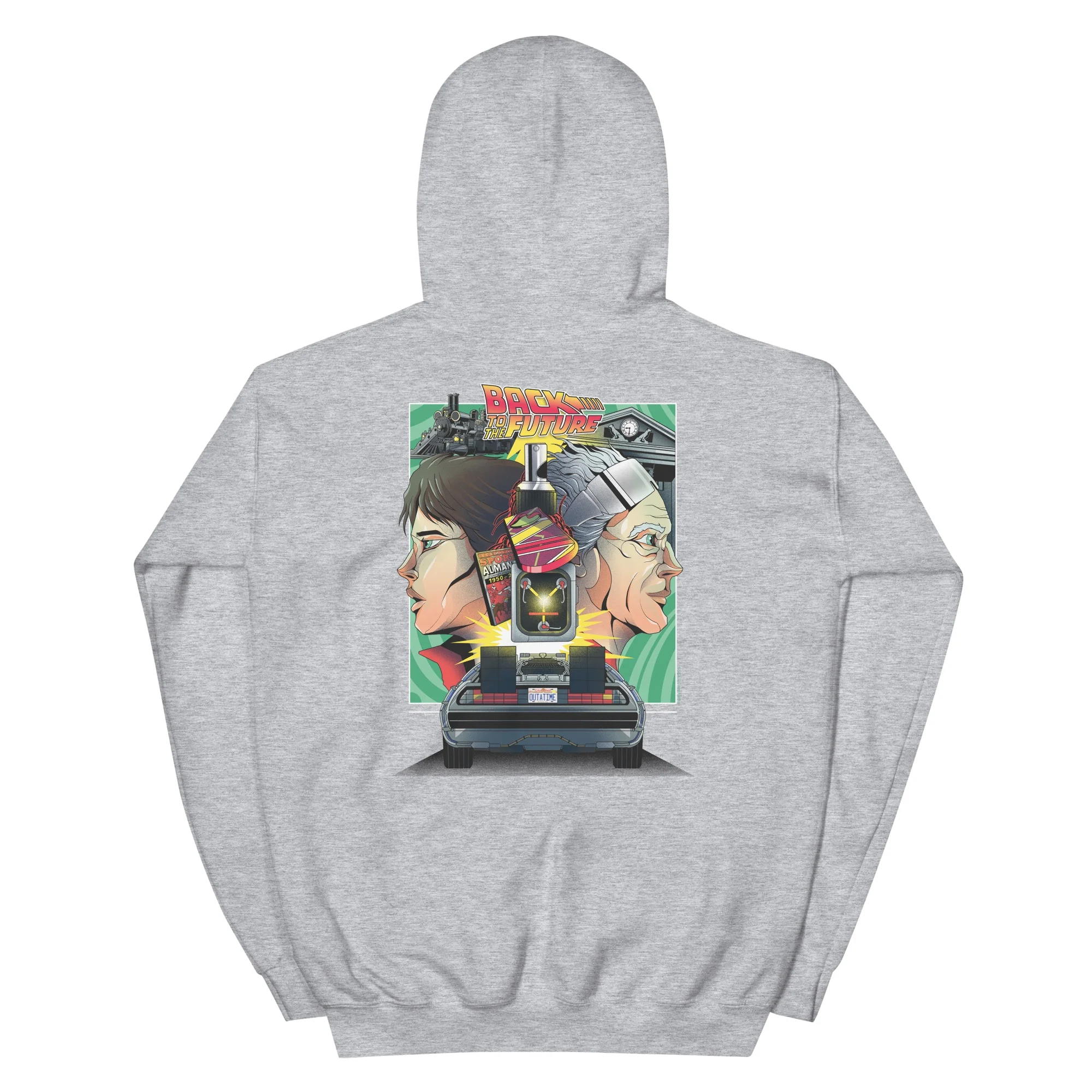 Back to the Future Illustration Hoodie - Image 8