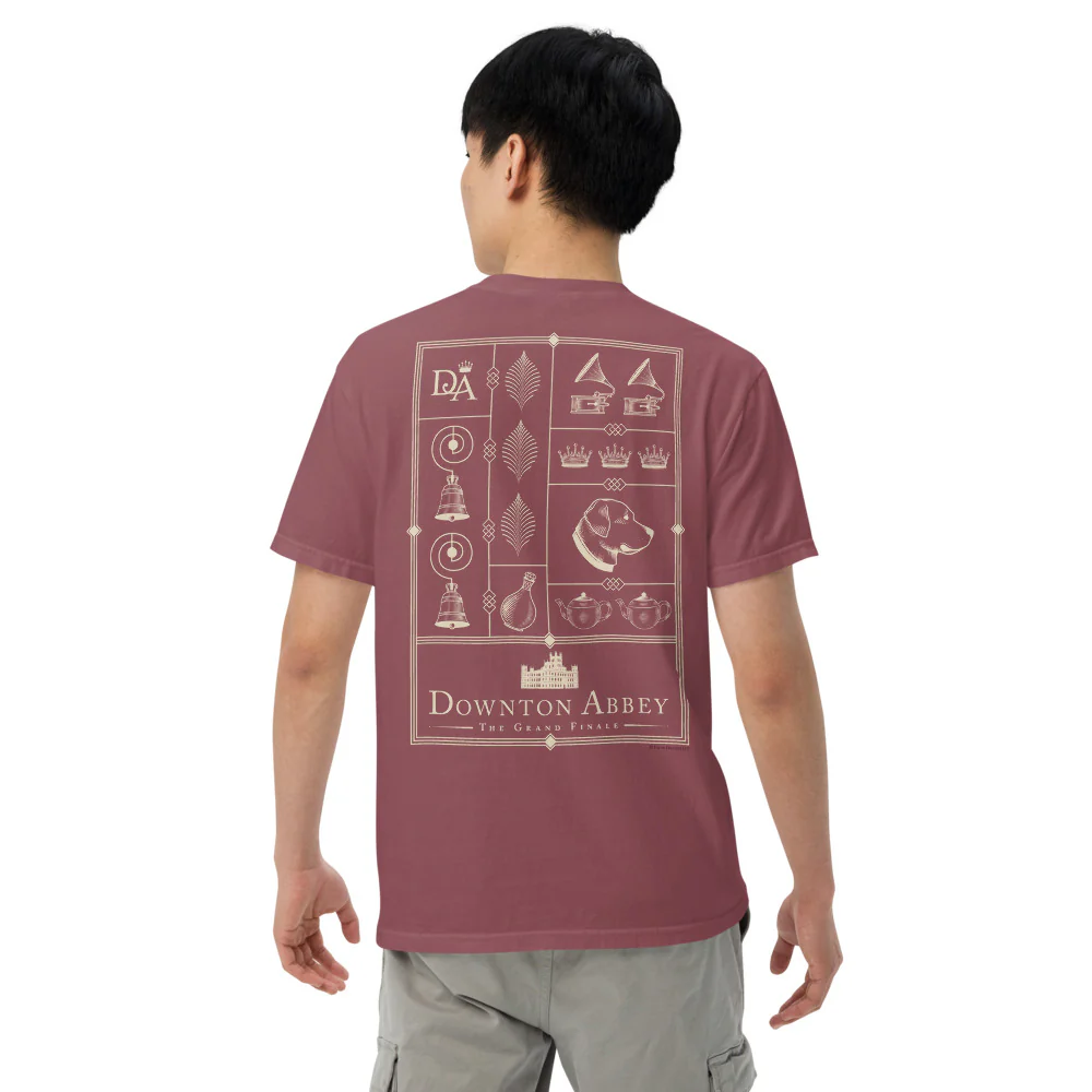 Downton Abbey: The Grand Finale Deco Comfort Colors T-Shirt - Image 3