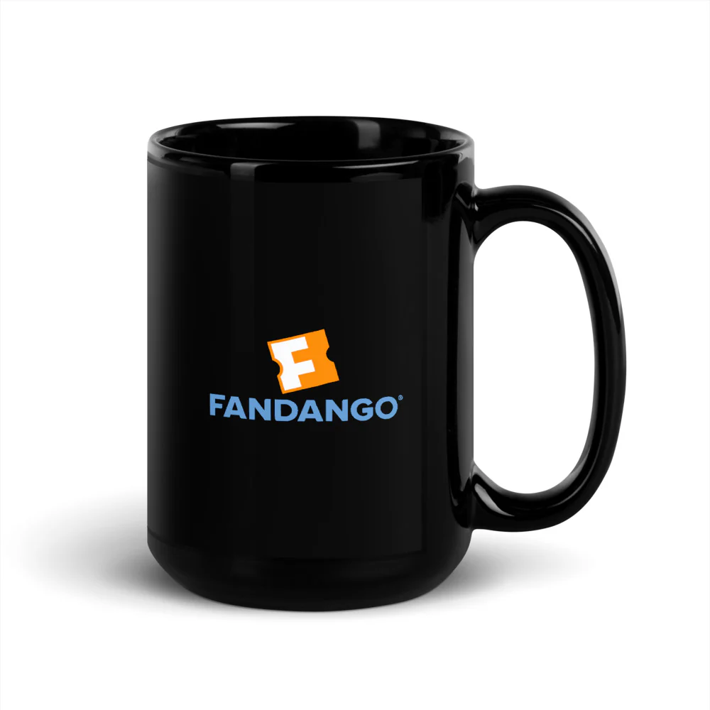 Fandango Movies Are My Happy Place Black Mug - Image 6