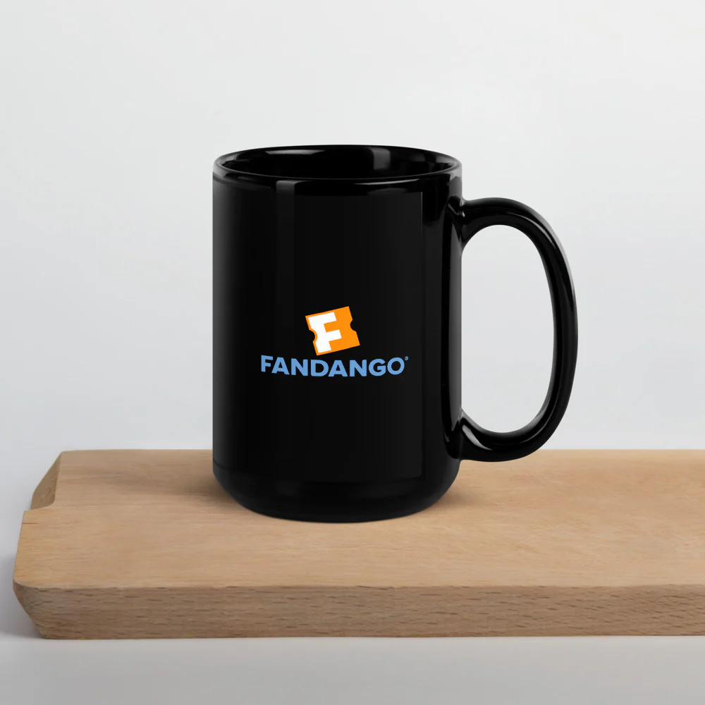 Fandango Movies Are My Happy Place Black Mug - Image 8