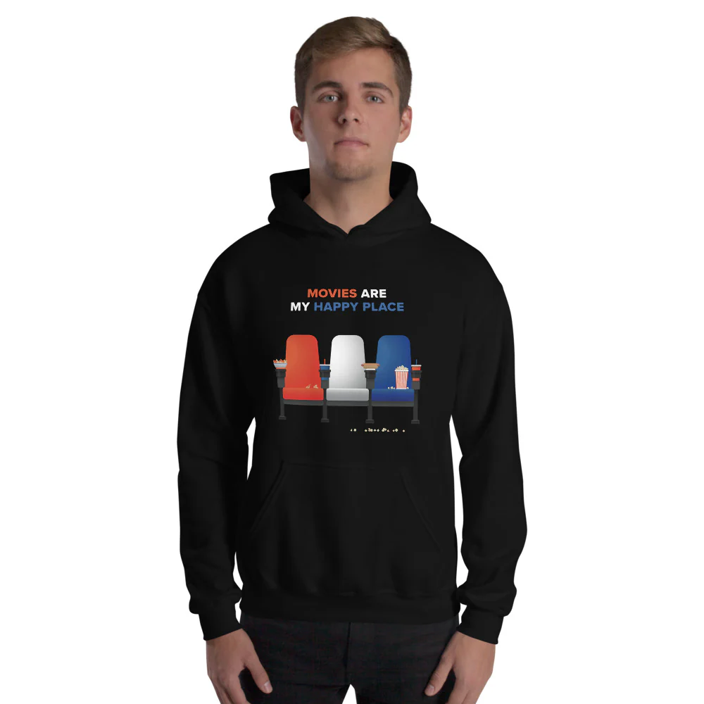 Fandango Movies Are My Happy Place Hoodie - Image 8