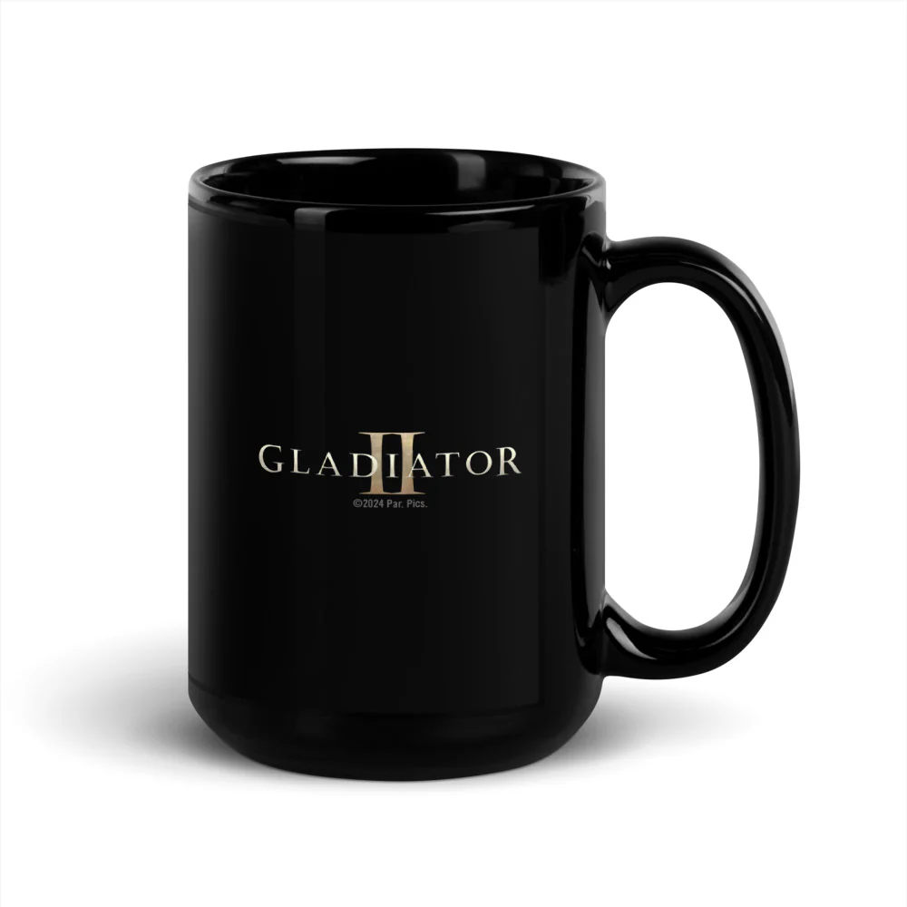 Gladiator II Lucius Black Mug - Image 5