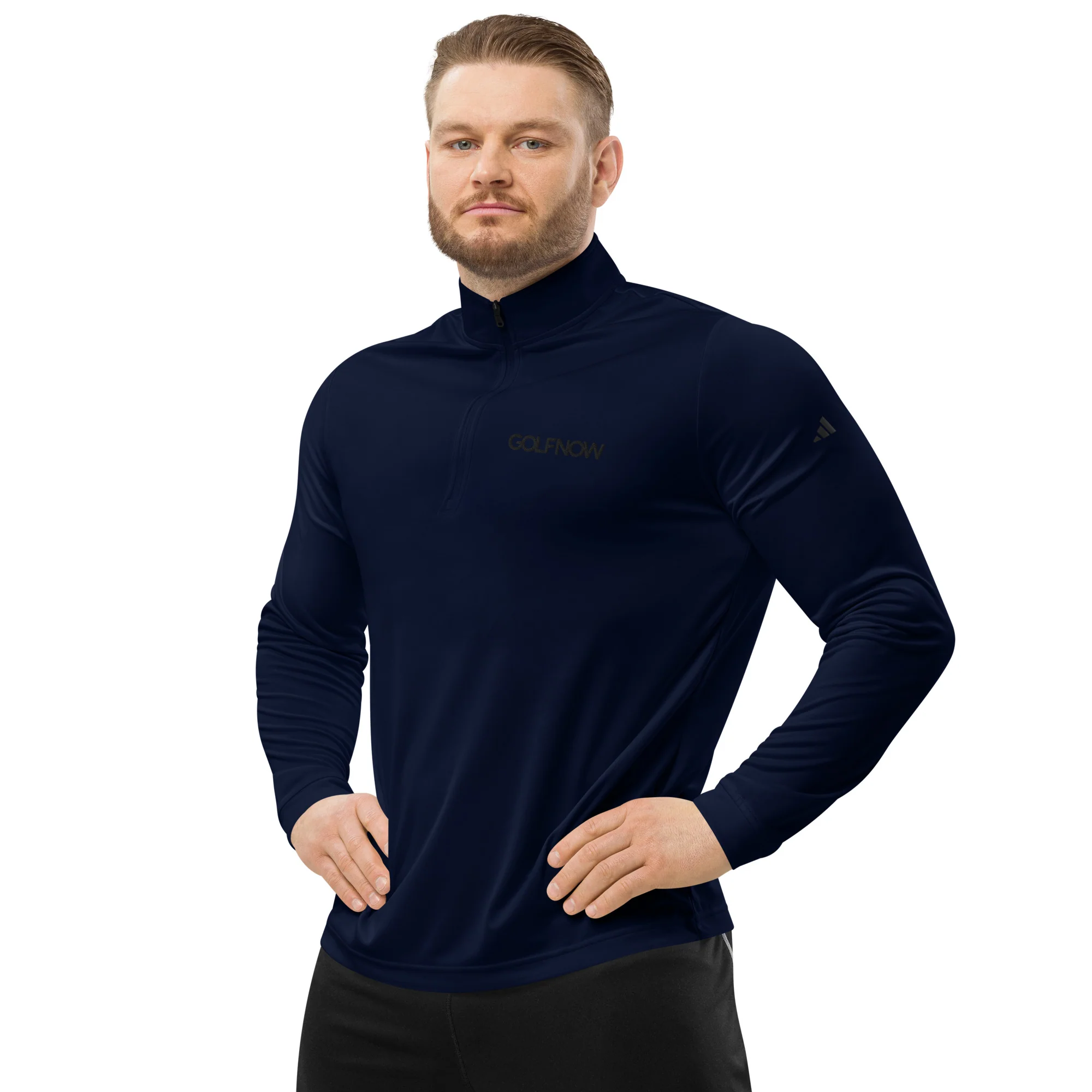 GolfNow Adidas Quarter Zip Pullover - Image 5