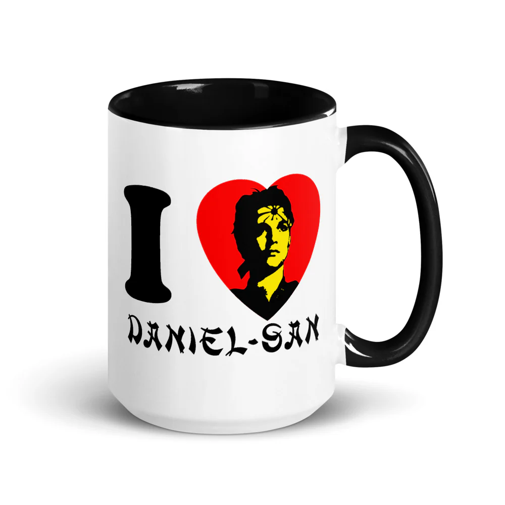 Karate Kid I Heart Daniel-San Mug - Image 3