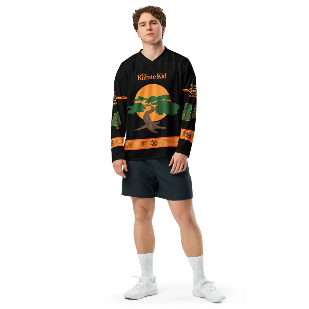 Karate Kid Miyagi-Do Karate Hockey Fan Jersey - Image 3