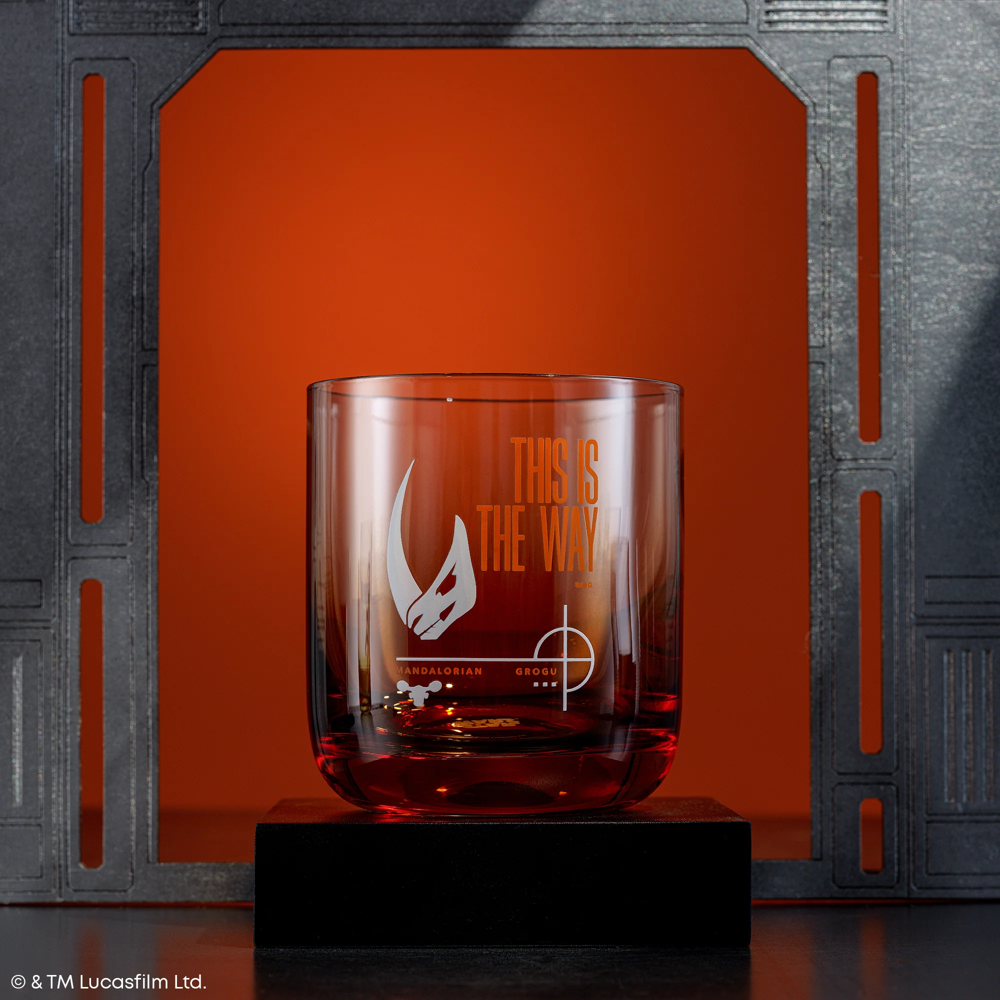 Star Wars™ Bounty Mandalorian Short Drinking Glasses - Bounty + This Is The Way - Image 3