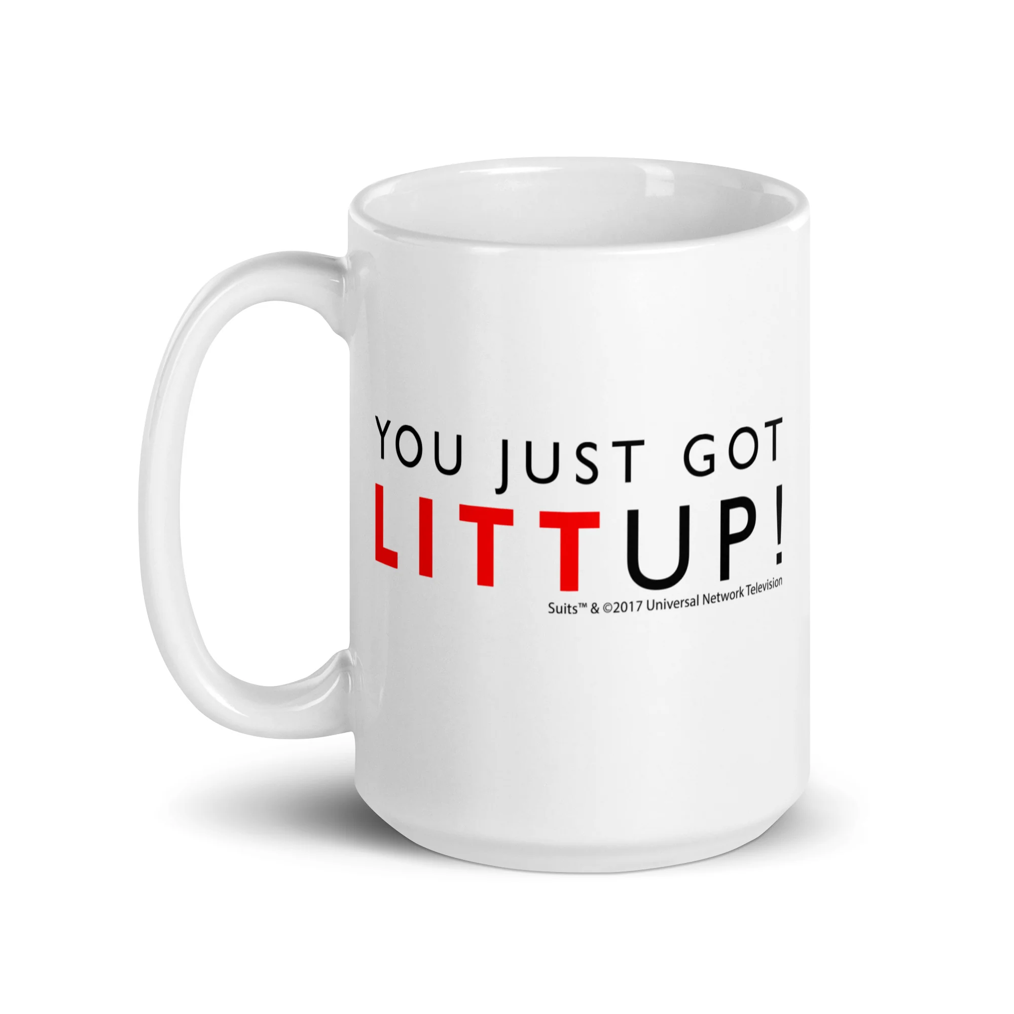 Suits You Just Got Litt Up! Mug - Image 3