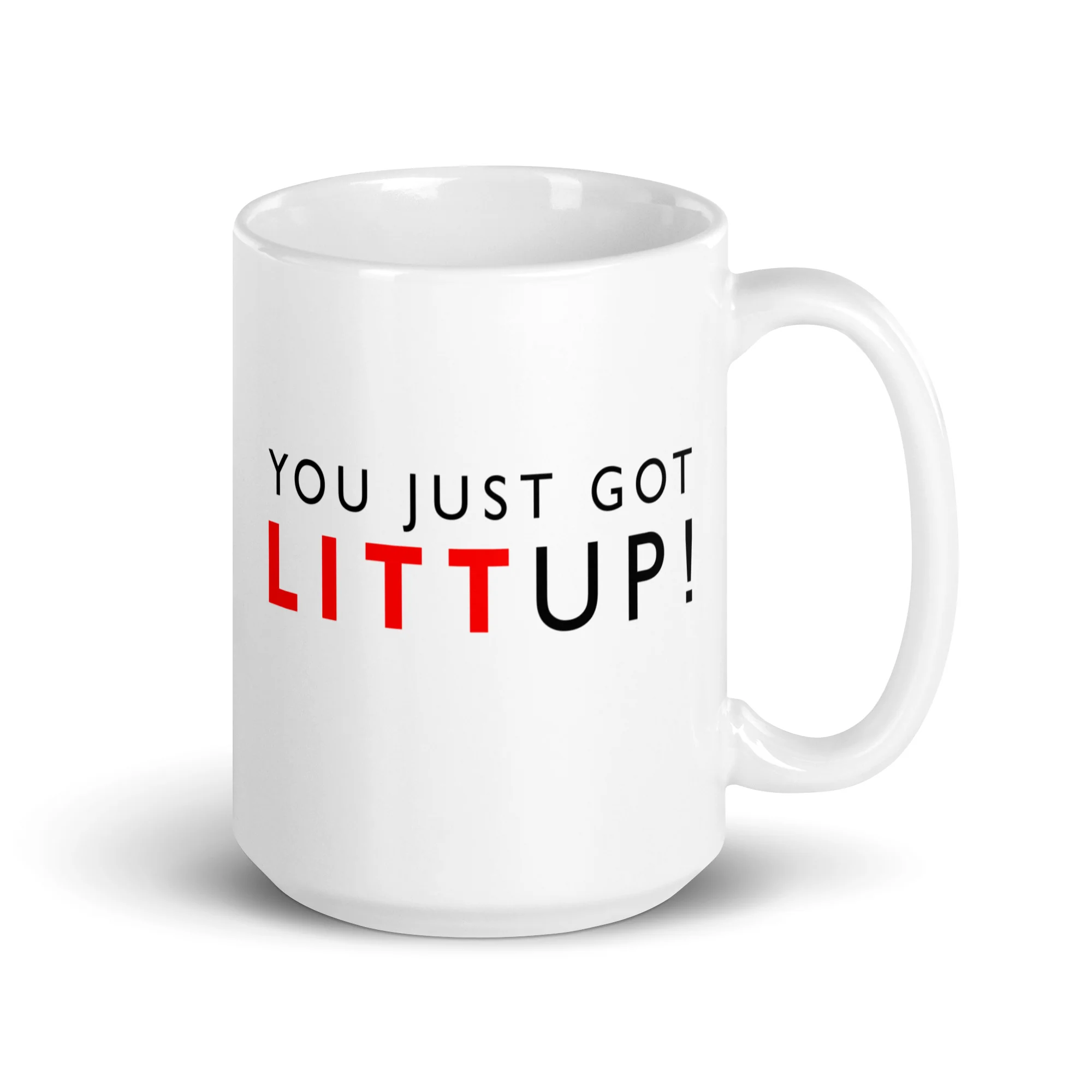 Suits You Just Got Litt Up! Mug - Image 4