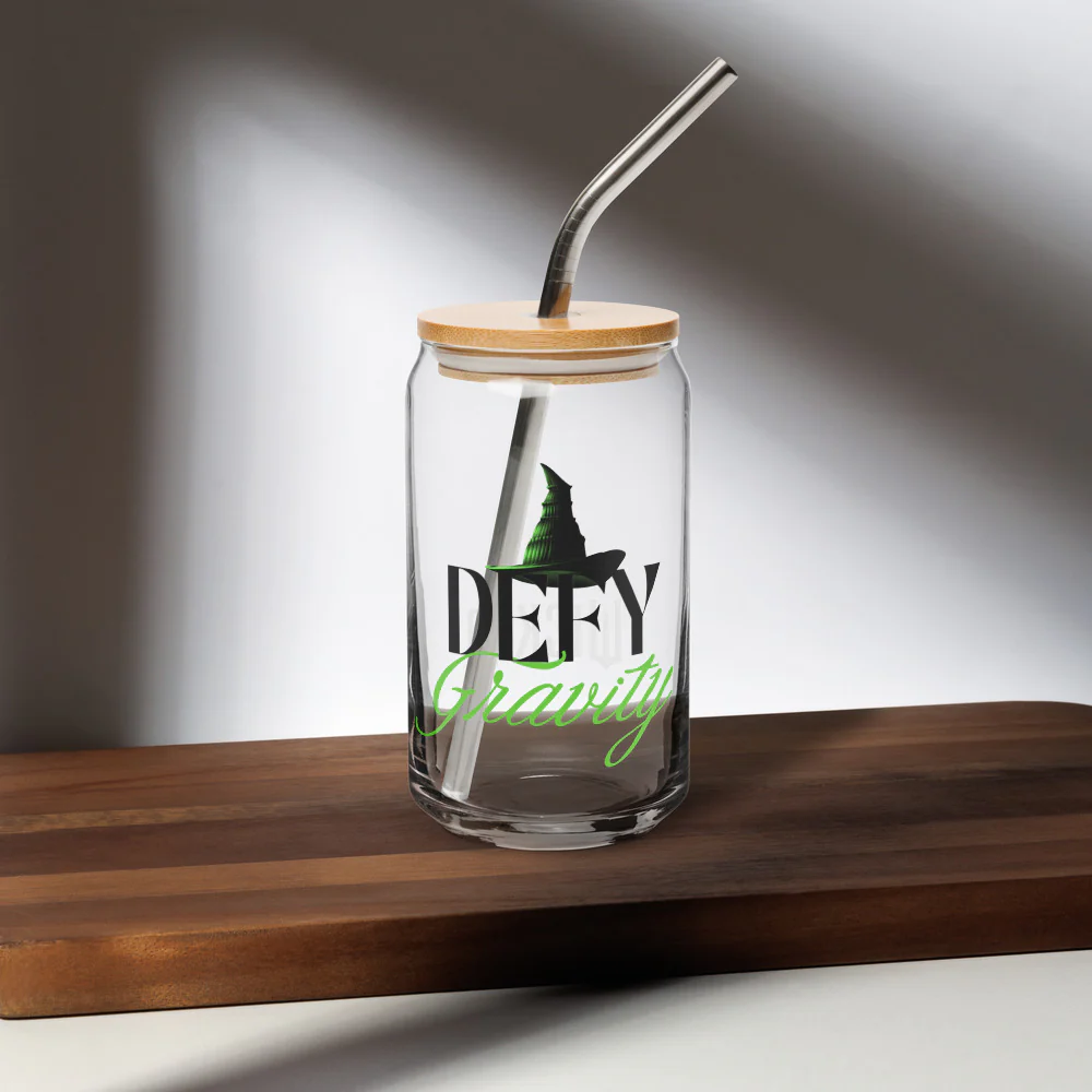 Wicked Defy Gravity Can Shaped Glass - Image 6