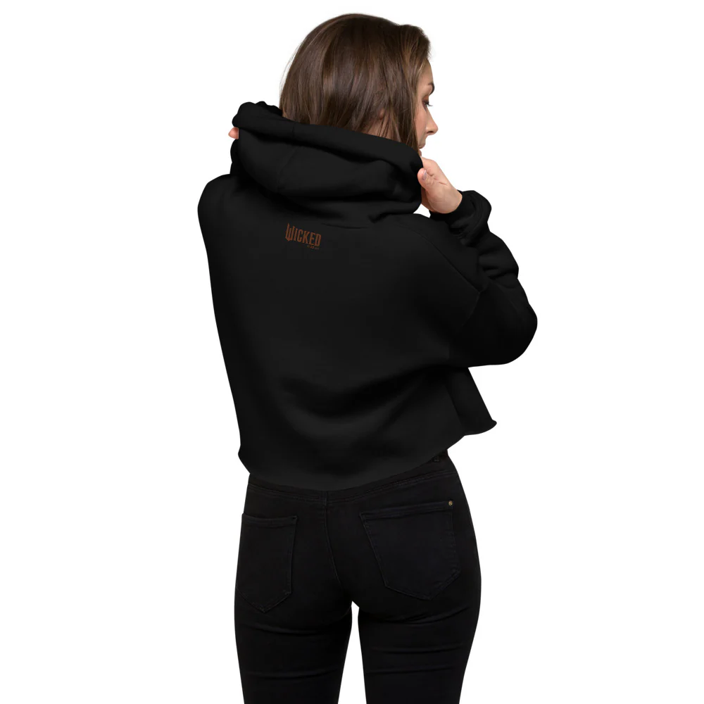 Wicked: For Good Cropped Hoodie "I Feel Wicked" - Image 3