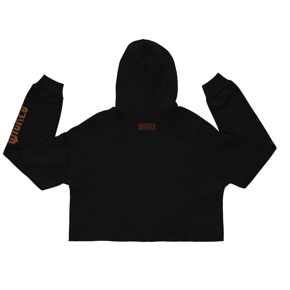 Wicked: For Good Cropped Hoodie "I Feel Wicked" - Image 4