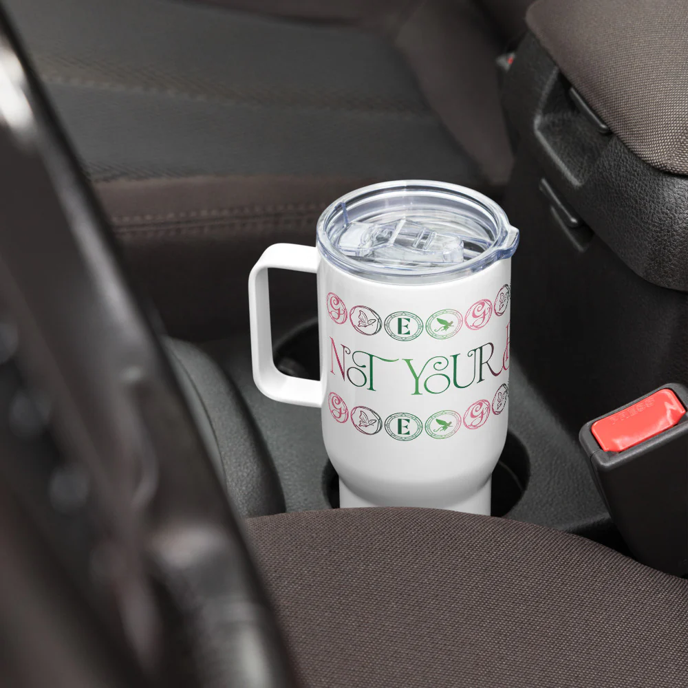 Wicked Not Your Basic Witch Travel Mug - Image 7